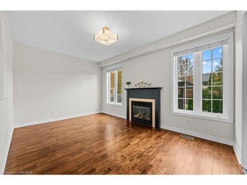 2233 Falling Green Drive, Oakville, ON - Indoor Photo Showing Living Room With Fireplace