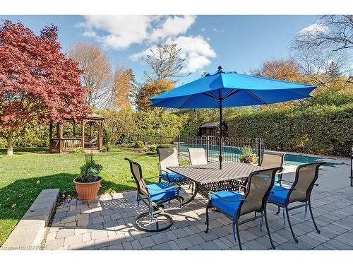 137 Dornie Road, Oakville, ON - Outdoor With In Ground Pool With Deck Patio Veranda