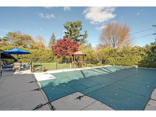 137 Dornie Road, Oakville, ON - Outdoor With In Ground Pool