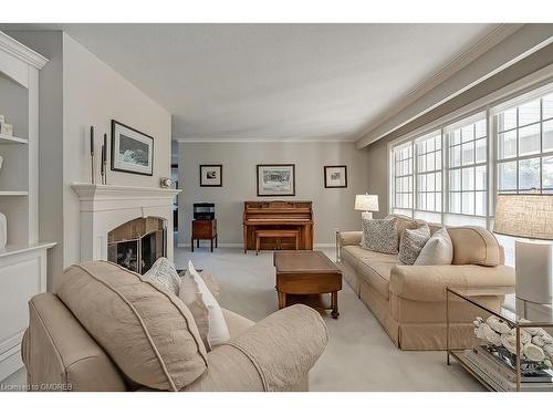 137 Dornie Road, Oakville, ON - Indoor Photo Showing Living Room With Fireplace