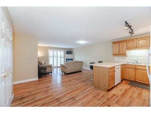 406-12 St Andrews Street, Port Dover, ON - Indoor Photo Showing Kitchen With Double Sink