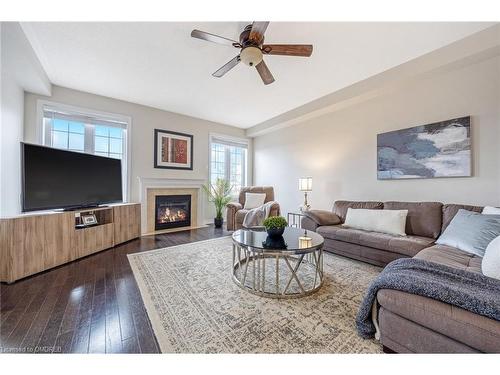 43 Jolana Crescent, Georgetown, ON - Indoor Photo Showing Living Room With Fireplace