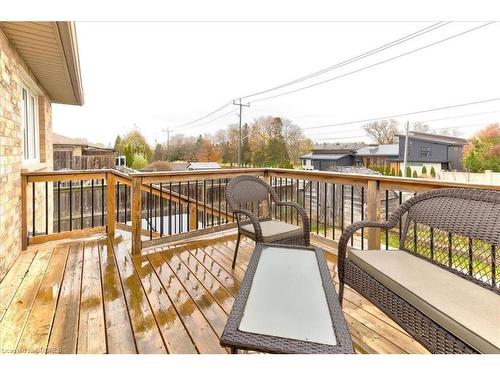 65 Abraham Drive, Stratford, ON - Outdoor With Deck Patio Veranda With Exterior