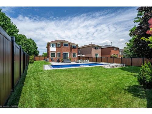 2 Smith Drive, Georgetown, ON - Outdoor With In Ground Pool With Backyard