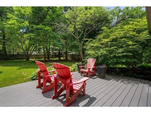 250 Dalewood Drive, Oakville, ON - Outdoor With Deck Patio Veranda With Backyard