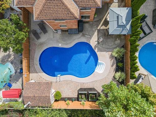 2576 Armour Crescent, Burlington, ON - Outdoor With In Ground Pool