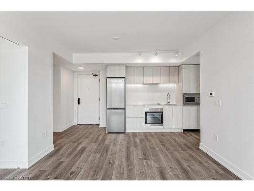 1022-1 Jarvis Street, Hamilton, ON - Indoor Photo Showing Kitchen With Stainless Steel Kitchen