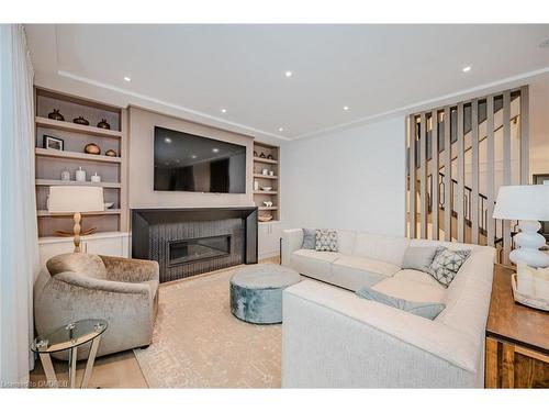 356 River Side Drive, Oakville, ON - Indoor Photo Showing Living Room With Fireplace