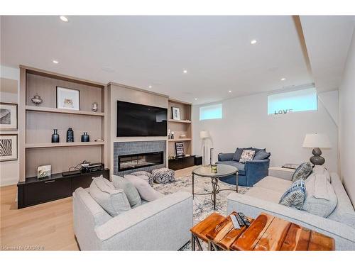 356 River Side Drive, Oakville, ON - Indoor With Fireplace