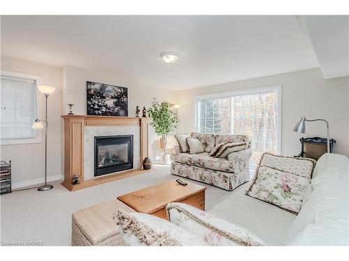 6 Knotty Pine Trail, Huntsville, ON - Indoor Photo Showing Living Room With Fireplace