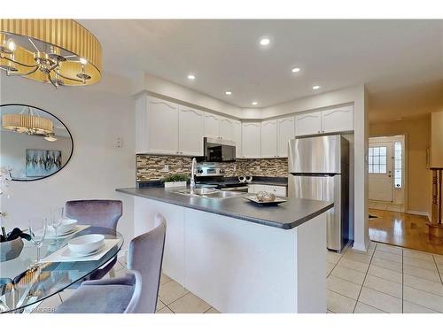 1534 Evans Terrace, Milton, ON - Indoor Photo Showing Kitchen With Double Sink