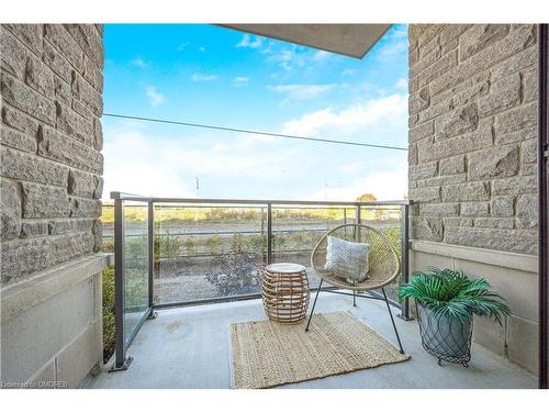 119-830 Megson Terrace, Milton, ON - Outdoor With Balcony With Exterior