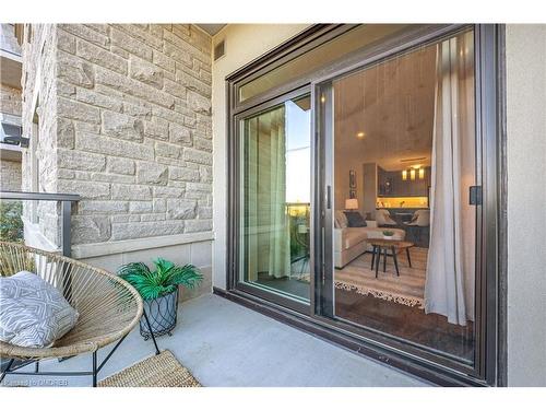 119-830 Megson Terrace, Milton, ON - Outdoor With Balcony With Exterior