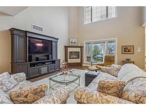 298 River Side Drive, Oakville, ON - Indoor Photo Showing Living Room With Fireplace