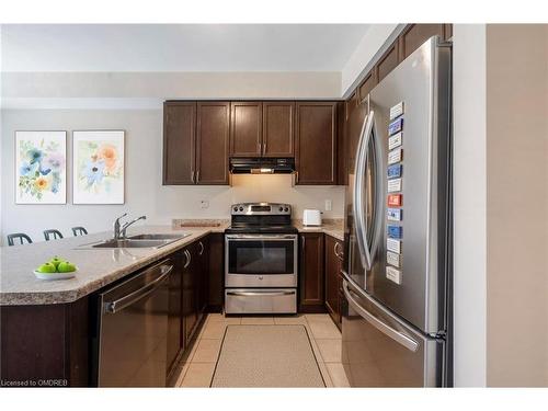 357 Snoek Point, Milton, ON - Indoor Photo Showing Kitchen With Double Sink