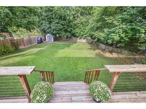 1311 Tyrrell Road, Burlington, ON - Outdoor With Deck Patio Veranda With Backyard