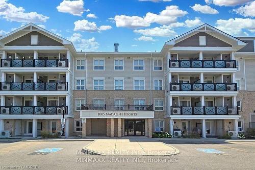 305-1005 Nadalin Heights, Halton, ON - Outdoor With Balcony With Facade