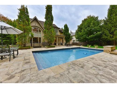 79 Pinewood Trail, Mississauga, ON - Outdoor With In Ground Pool With Backyard