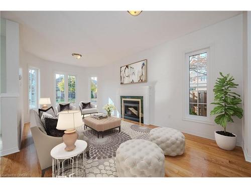 2151 Stillmeadow Road, Oakville, ON - Indoor Photo Showing Living Room With Fireplace