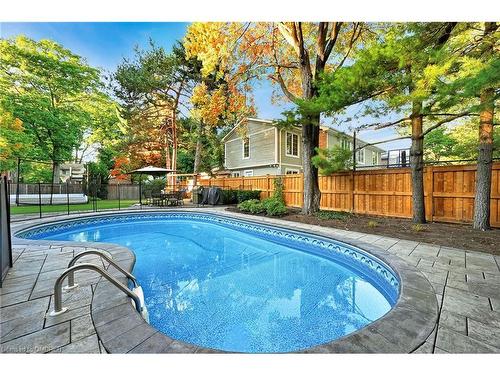 1459 Durham Street, Oakville, ON - Outdoor With In Ground Pool With Backyard