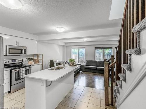 10 Vaughan Street, Guelph, ON - Indoor Photo Showing Kitchen With Double Sink