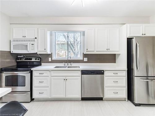 24 The Meadows Street, St. Catharines, ON - Indoor Photo Showing Kitchen With Double Sink