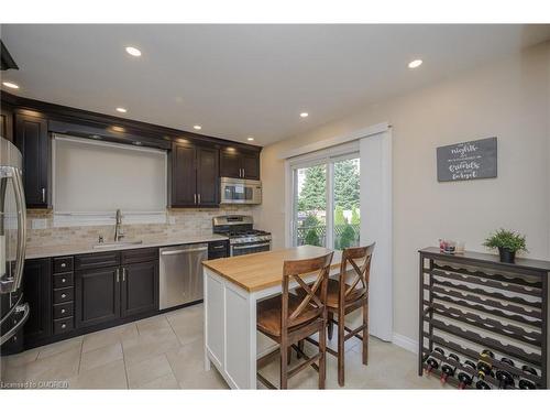 3521 Toffee Street, Burlington, ON - Indoor Photo Showing Kitchen With Stainless Steel Kitchen