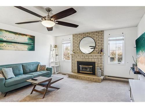 2234 Shipwright Road, Oakville, ON - Indoor Photo Showing Living Room With Fireplace