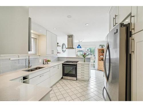 4476 Jenkins Crescent, Mississauga, ON - Indoor Photo Showing Kitchen With Double Sink