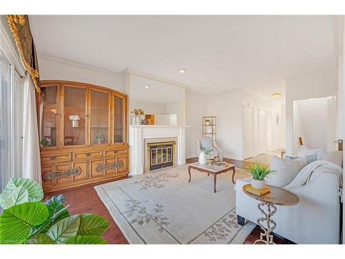 106 Fairwood Place W, Burlington, ON - Indoor Photo Showing Living Room With Fireplace