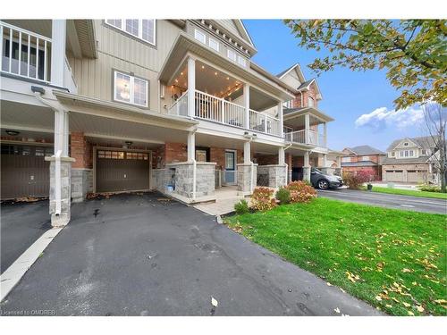 45 Nisbet Boulevard, Waterdown, ON - Outdoor With Balcony With Facade