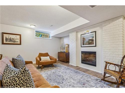 10011 Hume Court, Milton, ON - Indoor Photo Showing Living Room With Fireplace