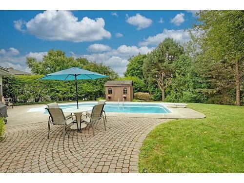 2492 Woburn Crescent, Oakville, ON - Outdoor With In Ground Pool With Backyard