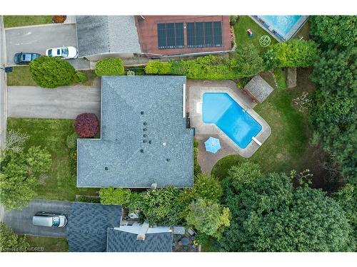 2492 Woburn Crescent, Oakville, ON - Outdoor With In Ground Pool