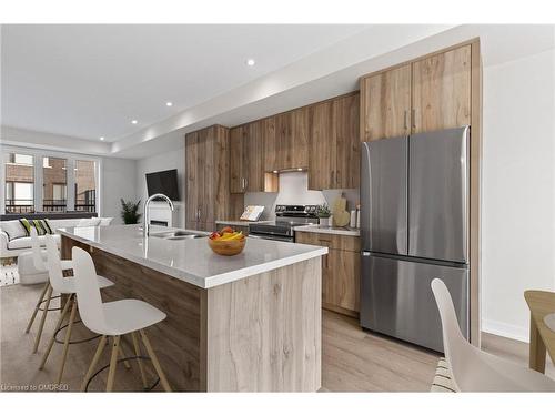 1354 William Halton Parkway, Halton, ON - Indoor Photo Showing Kitchen With Stainless Steel Kitchen With Double Sink With Upgraded Kitchen