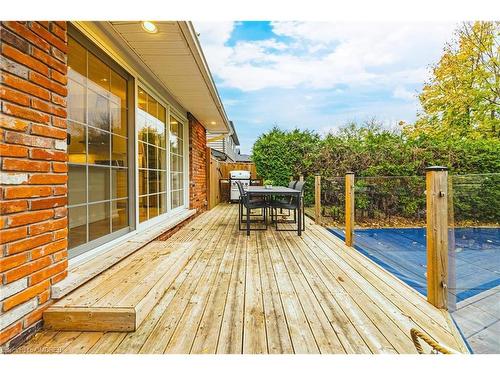 665 Montego Crescent, Burlington, ON - Outdoor With Deck Patio Veranda With Exterior