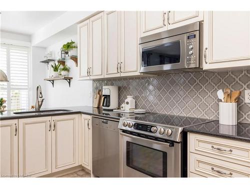 2037 Trawden Way, Oakville, ON - Indoor Photo Showing Kitchen With Stainless Steel Kitchen With Upgraded Kitchen