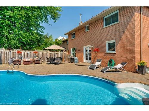 400 Claremont Crescent, Oakville, ON - Outdoor With In Ground Pool With Exterior