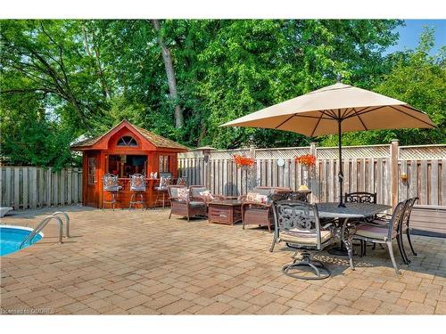 400 Claremont Crescent, Oakville, ON - Outdoor With In Ground Pool With Deck Patio Veranda