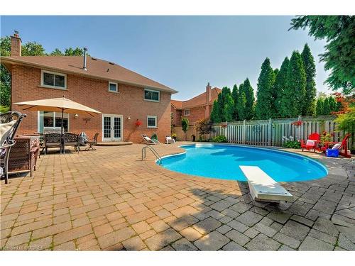 400 Claremont Crescent, Oakville, ON - Outdoor With In Ground Pool With Deck Patio Veranda With Exterior