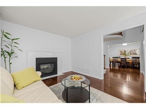 265 River Glen Boulevard, Oakville, ON - Indoor Photo Showing Living Room With Fireplace