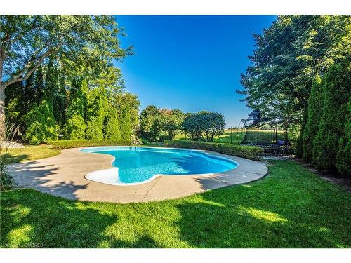 1319 Greeneagle Drive, Oakville, ON - Outdoor With In Ground Pool With Backyard