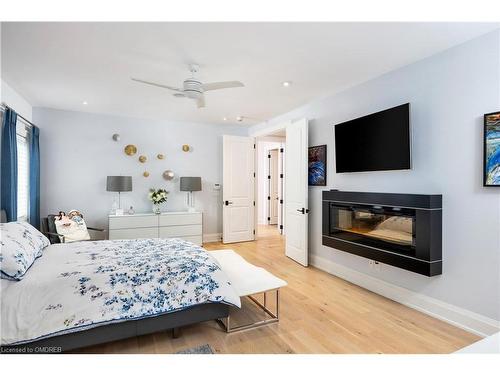 212 Pine Cove Road, Burlington, ON - Indoor Photo Showing Other Room With Fireplace