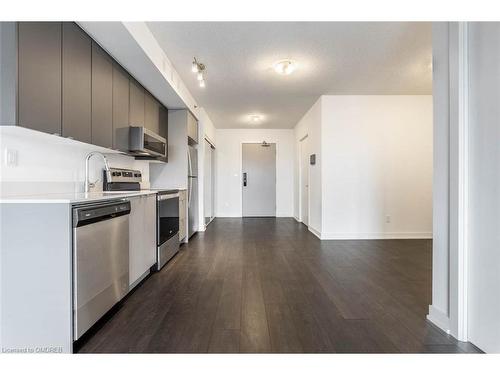 B408-3200 Dakota Common, Burlington, ON - Indoor Photo Showing Kitchen With Stainless Steel Kitchen