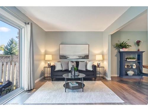 12-1301 Upper Gage Avenue, Hamilton, ON - Indoor Photo Showing Living Room With Fireplace