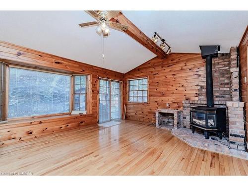 145 Liddard Street, Bracebridge, ON - Indoor With Fireplace