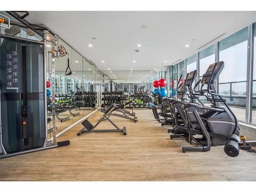 1910-370 Martha Street, Burlington, ON - Indoor Photo Showing Gym Room