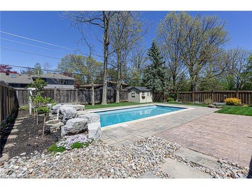 5247 Spruce Avenue, Burlington, ON - Outdoor With In Ground Pool With Backyard