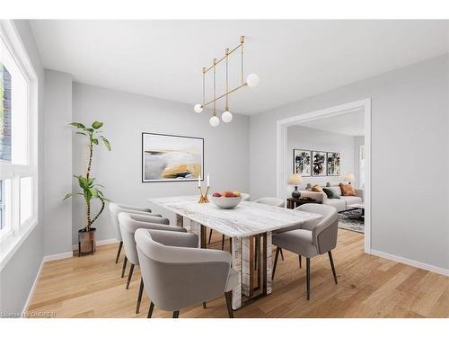 3465 Wilmot Crescent, Oakville, ON - Indoor Photo Showing Dining Room