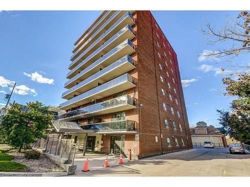 201-81 Charlton Avenue E, Hamilton, ON - Outdoor With Balcony